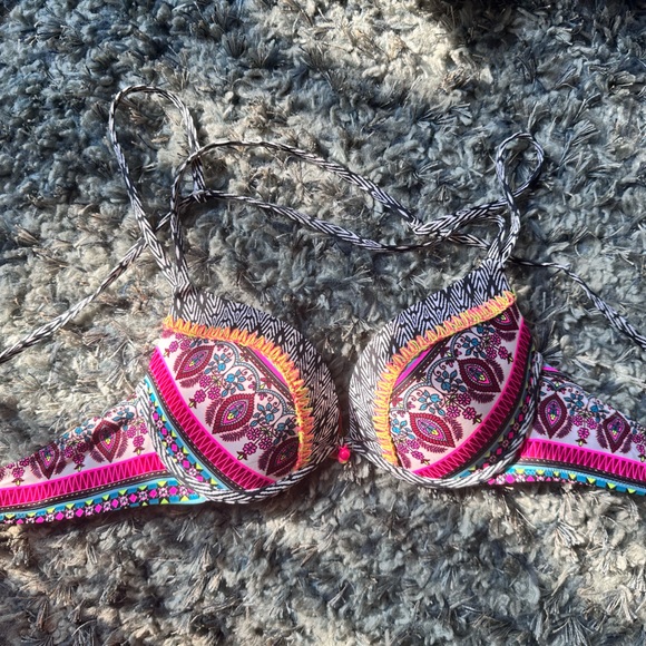 Shade & Shore 34 B bikini top , multicolored - Picture 3 of 3
